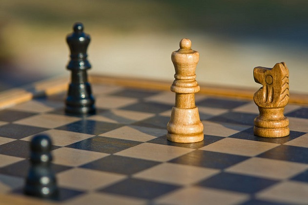 ajedrez piezas tablero